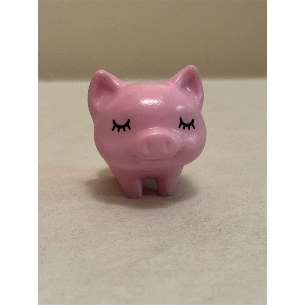 Barbie Pet Animals Lot of 10 Plastic Vinyl Figures Elephant Giraffe Monkey Pig
